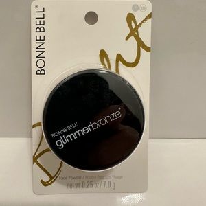 BONNE BELL Glimmer Bronze Face Powder F 338 Gold N Glitz Or Scintillant 0.25oz